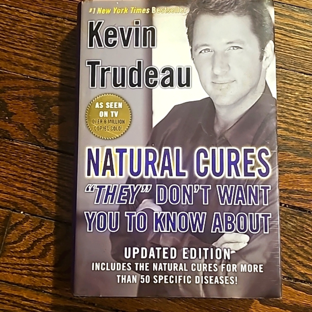 Book by Kevin Trudeau "Natural Cures"  Updated Condition/Hard Cover New Conditio